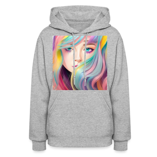 Women's Hoodie - heather gray